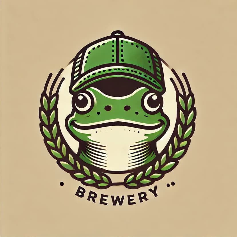 Green Frog Brewery maskot